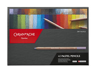 PASTEL PENCIL SET 40 KYNÄÄ - Kynät, tussikynät, liidut, hiilet - 327882340 - 1