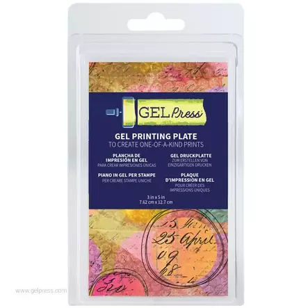 GEL PRINT 3"X5"=7,6X12,7CM slutat - Tryckredskap - 008623030 - 1