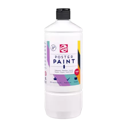 TALENS READY MIX 1L WHITE - Valmisvärit, Ready Mix - 003560100 - 1