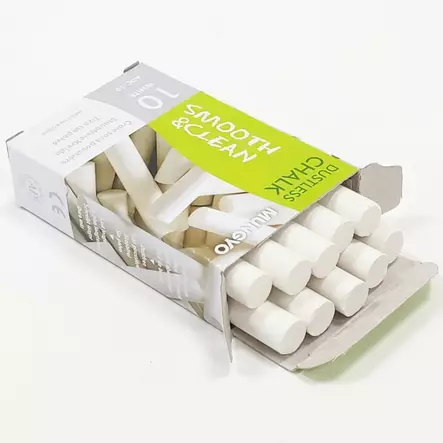 TAULULIITU VALKOINEN 10/RAS - Kynät, tussikynät, liidut, hiilet - 340000410 - 2