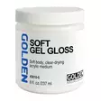 SOFT GEL GLOSS 237 ML - Akrylfärger målningsmedium Golden - 002500010 - 1