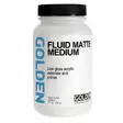 FLUID MATTE MEDIUM 237 ML - Akrylfärger målningsmedium Golden - 002500290 - 1