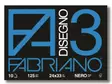 FABR.NERO LEHTIÖ 24x33cm, 125m 10 ARK. - Piirustuspaperilehtiöt - 006596050 - 1