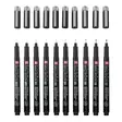 PIGMA BLACK ED.10 SET HUOPAPUSSI - Sakura Pigma micron setit - 018139710 - 3
