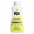 RIT DYE 236ml: NEON YELLOW -26 - Tekstiilivärit - 008588260 - 1