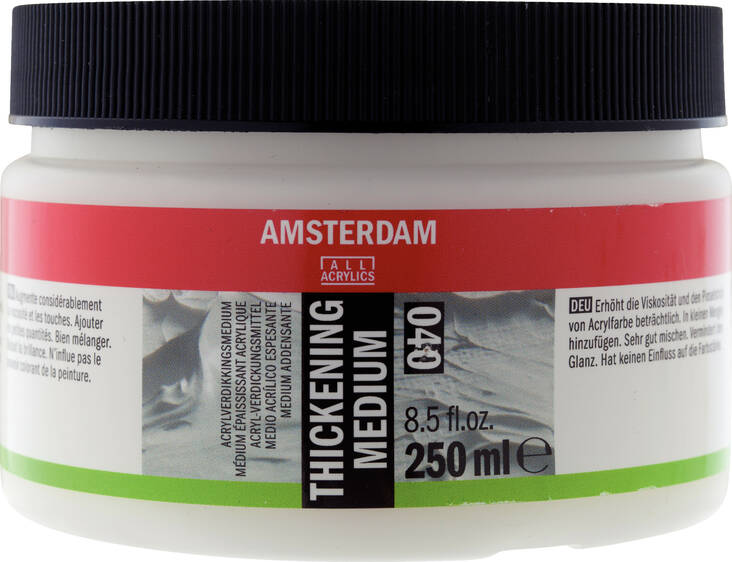 AMST.AKR.THICKENING MED. 250 ml - Akryylivärien maalausaineet - 002624540 - 1