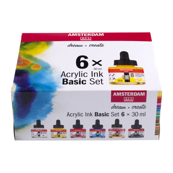 AAC INK SET BASIC - Akryylimuste - 003153900 - 1