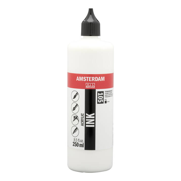 AAC INK 250ml T.WHITE 105 - Akryylimuste - 003153940 - 1