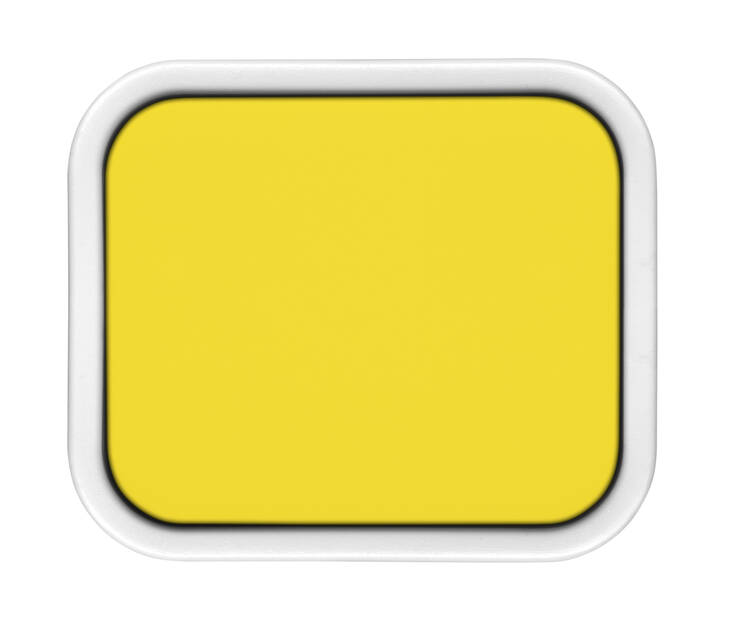 CDA GUASSI NAPPI KELTAINEN - Vattenfärger, skolstandard - 322210010 - 1