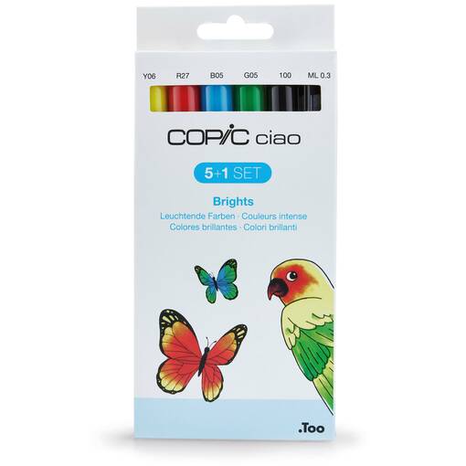 CIAO 5+1 BRIGHTS:22075550 - Copic Ciao - 027025550 - 1