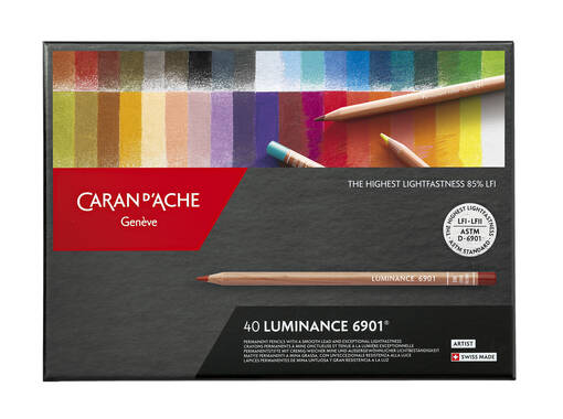 LUMINANCE FÄRGPAKET 40 - Pennor, tuschpennor, kritor, kol - 326901740 - 1