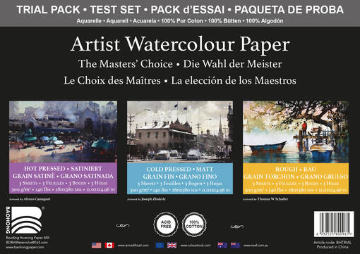 MASTERS' AKV. 28x38 PROVPAKET - Papper och block - 006520000 - 1