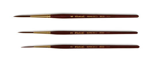 8520 SEPIA DECO LINER 0 - Siveltimet, palettiveitset, paletit - 005902500 - 1