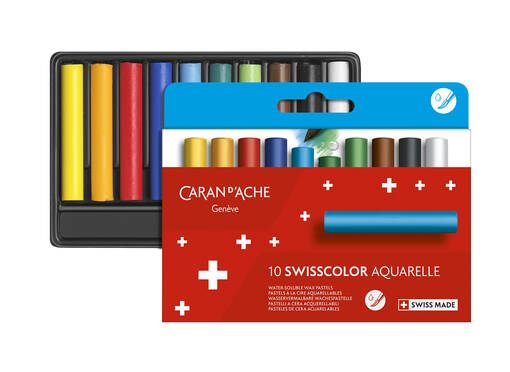 SWISSCOLOR VAHALIIDUT VESILIUK.10 x ½ - Kynät, tussikynät, liidut, hiilet - 328575710 - 1