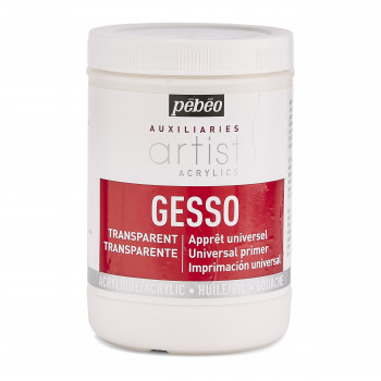 TRANSP.GESSO 1000ML PEBEO - Akryylivärien maalausaineet - 350523800 - 1