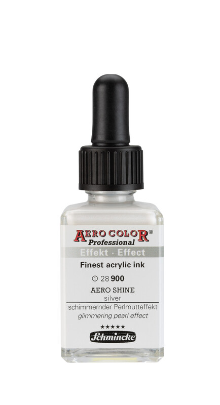 AERO SHINE SILVER 28ml - Akryylimuste - 020001900 - 1
