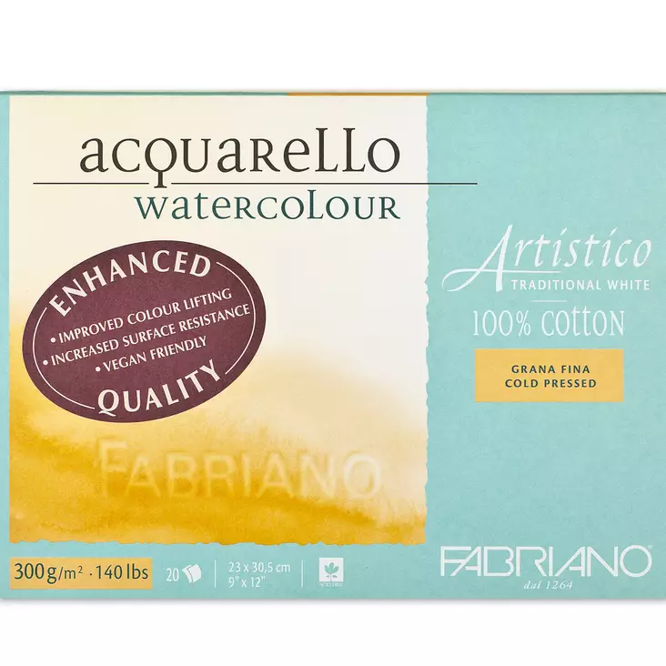 ARTISTICO LEHT.23x30 TW,CP 20 ark - Paperit ja lehtiöt - 006540330 - 2