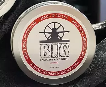 BIG 120 ml PUNAINEN - Traditional etching / syväpaino -aineet - 009754220 - 1