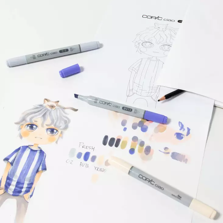 CIAO 3 SERENE PALETTE - Copic Ciao - 027020690 - 3