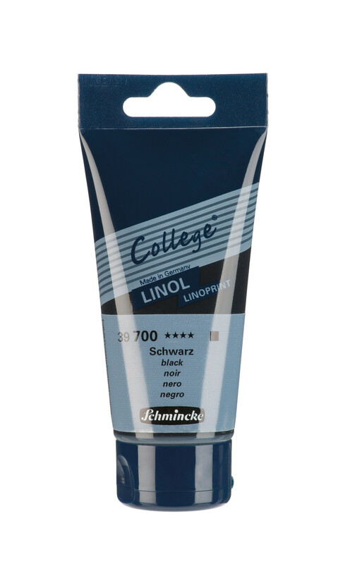 COLLEGE LINOPRINT 75ml MUSTA - Linopaino-värit - 008608900 - 1