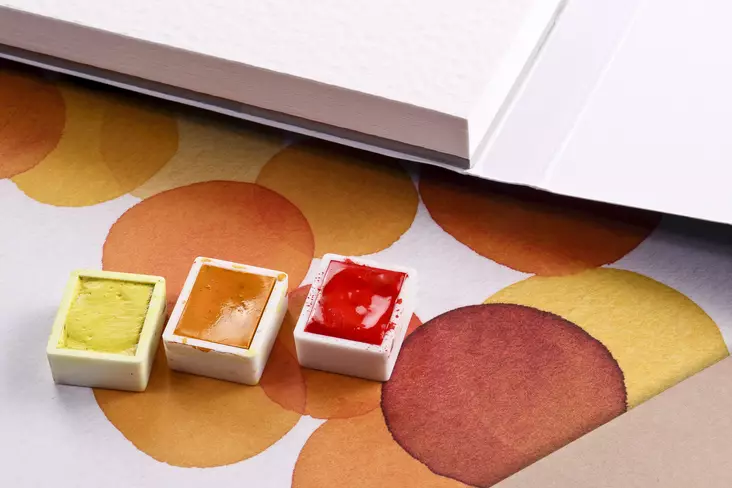 Fabriano 5 akvarellpapper 50 x 70 cm, 50 % bomull, olika grovheter och vikt - Papper och block - 006600020 - 1