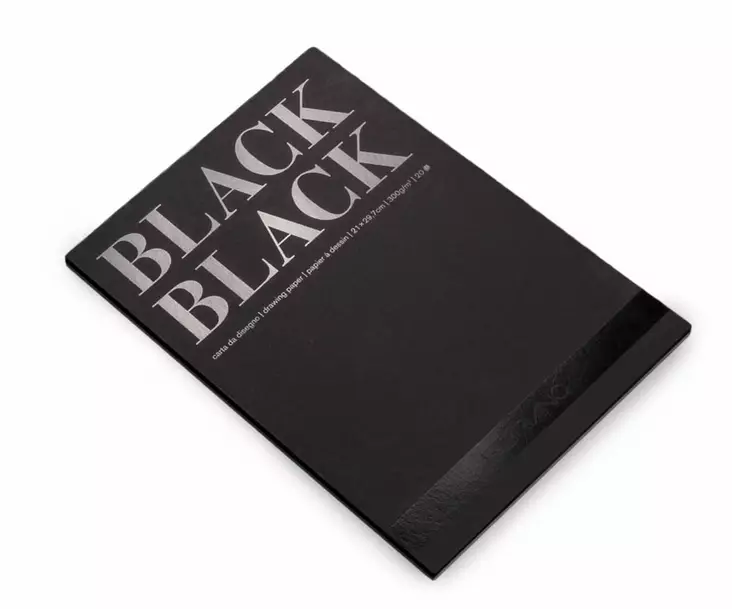 FABR.BLACK BLACK A4 BLOCK - Papper och block - 006710890 - 1