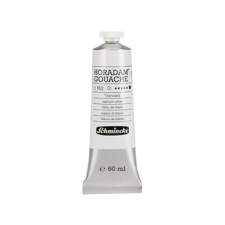 GUAS 60ml HORADAM 102 TIT.WHITE - Guassivärit - 003531100 - 1