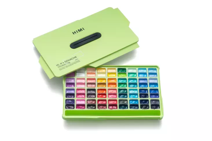 HIMI GUASSI 72 SETTI OMENANVIHREÄ - Gouachset - 360000180 - 1