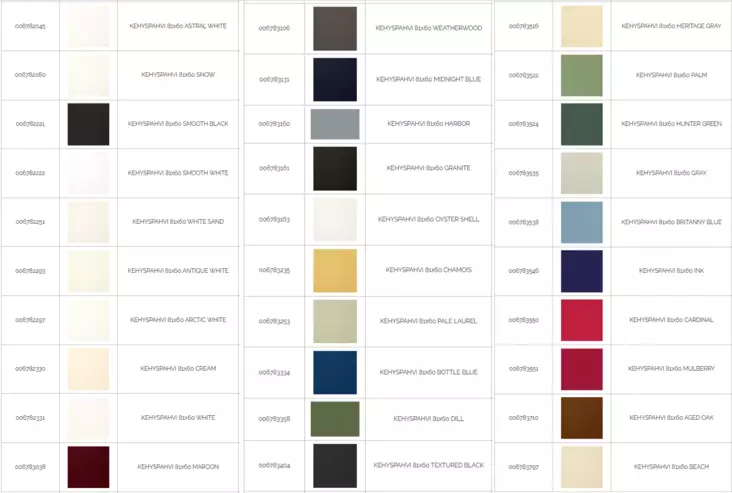 KEHYSPAHVI 81x60 BRITANNIA VALIKOIMA - Passepartout rammaterial - 006782010 - 2
