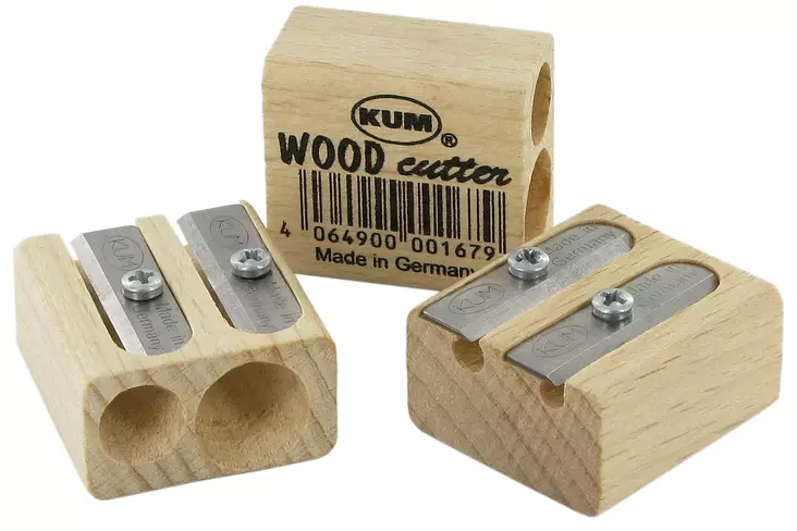 KUM WOOD2 -CUTTER, PUINEN - Tarvikkeet piirtäjille ja taiteilijalle - 017210440 - 1