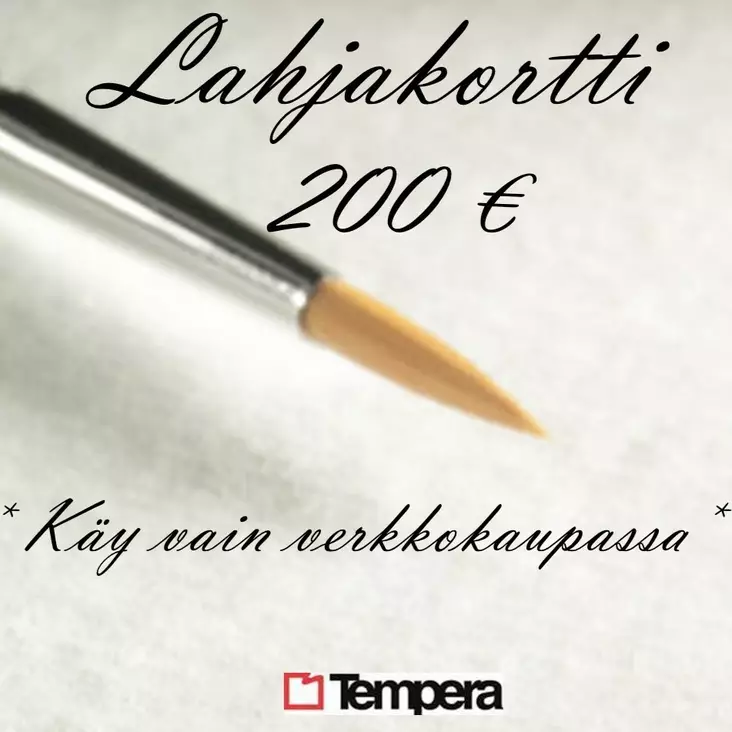 Lahjakortti 200€ - Lahjakortit - 99999984-200 - 2
