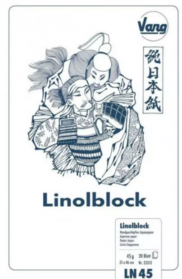 LINOLEHTSPAPPR 23X31 45G/M2 - Papper och block - 006730700 - 1