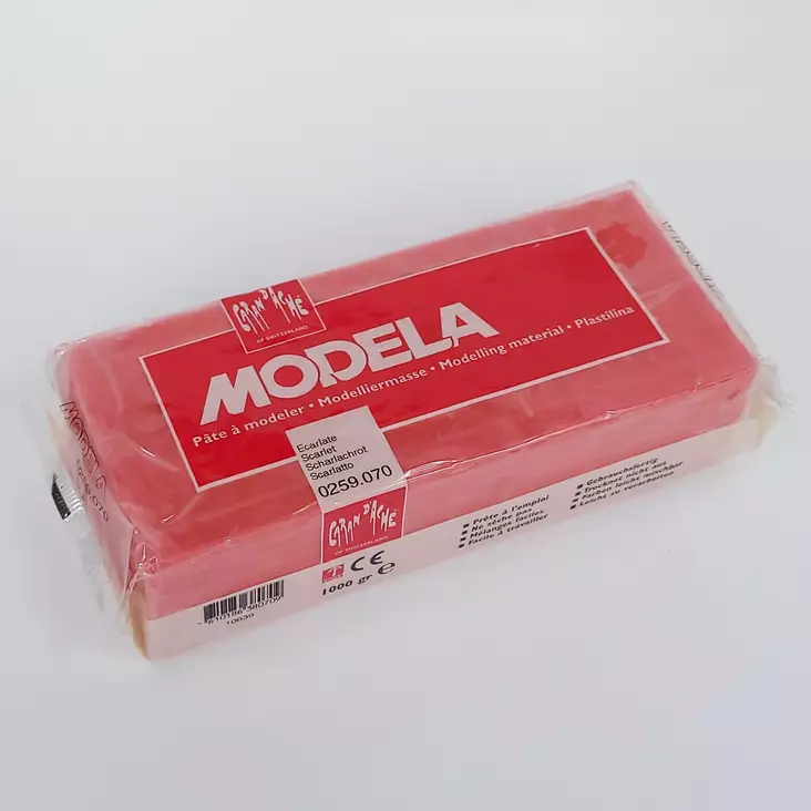 Caran d'Ache modellera färger 1 kg, tillgänglig i blått och rött - Modelleringslera - 320259070 - 1