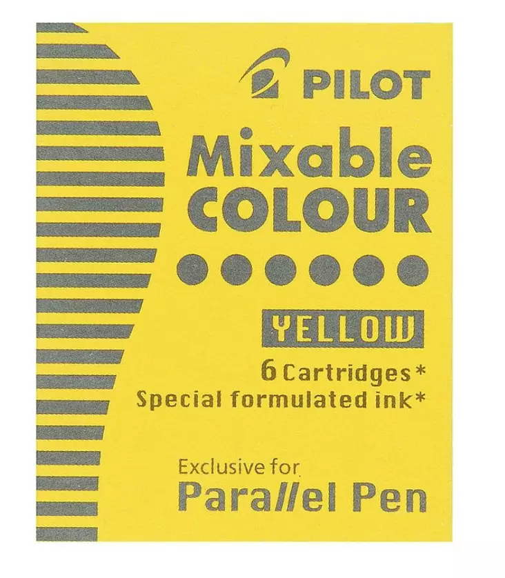 PARALLEL PATRUUNAT 6 KELTAINEN - Musteet ja tussit - 023000370 - 1