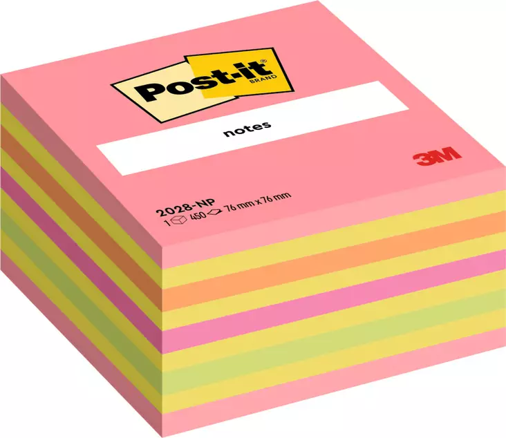 POST-IT KUUTIO N.PUN.76x76 /450 - Tarvikkeita toimistoon - 018500270 - 1
