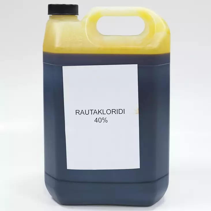 RAUTAKLORIDI 40% 5 LITRAA - Traditional etching / syväpaino -aineet - 009221500 - 1