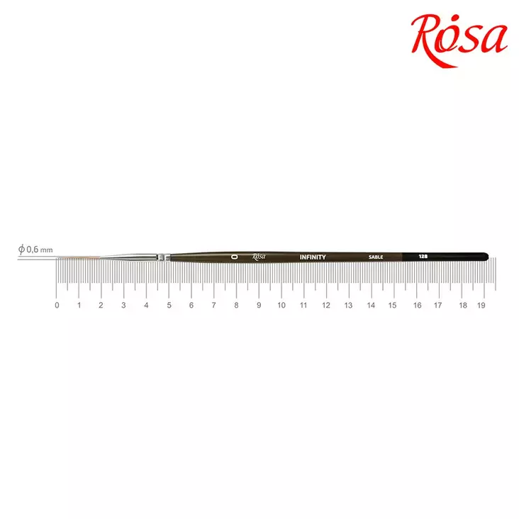 ROSA INFINITY SOOPELI128/0 LINER Ø 0,6 - Akvarellisiveltimet - 005012800 - 1