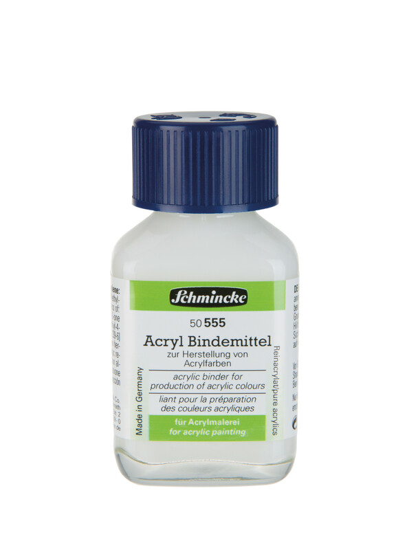 SCH.555 ACRYL BINDER 60ml - Akryylivärien maalausaineet - 002675550 - 1