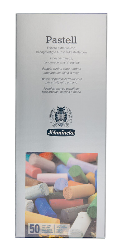 SCH.SOFT PASTELLSET 50x½ - Pasteller och kritor - 004120010 - 1