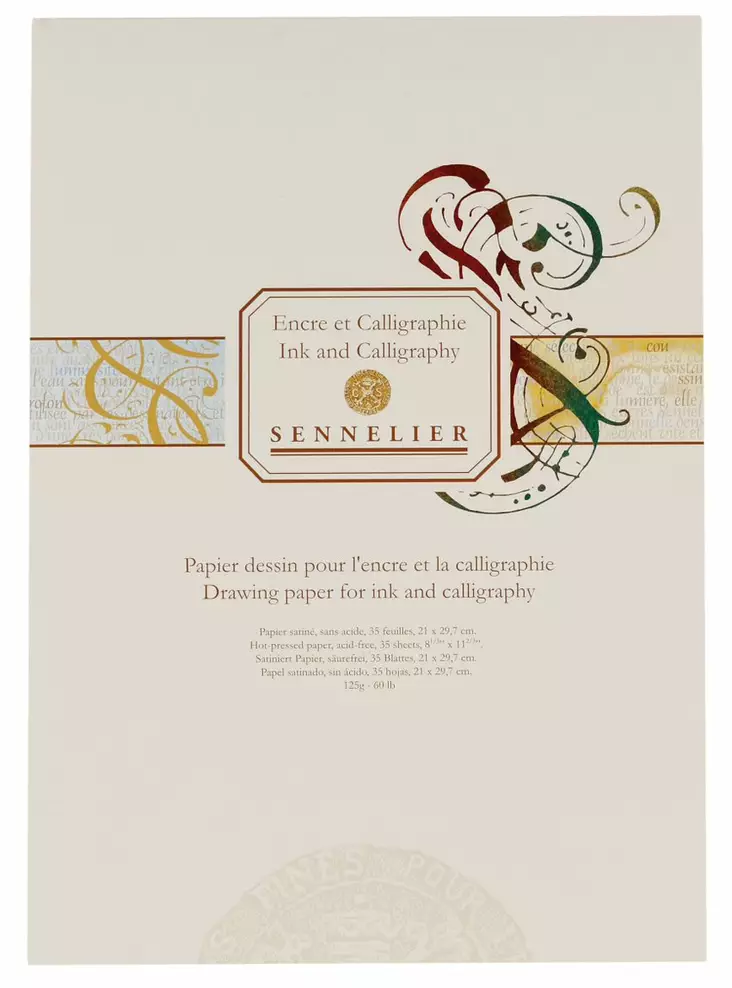 SEN.INK&CALLIGR.LEHTIÖ A4 - Kalligrafiapaperit - 006713130 - 1