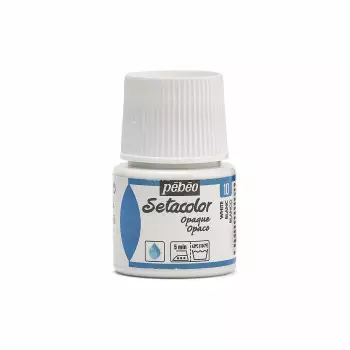 SETA OPAQ 45 ML WHITE - Tekstiilivärit - 350295010 - 1