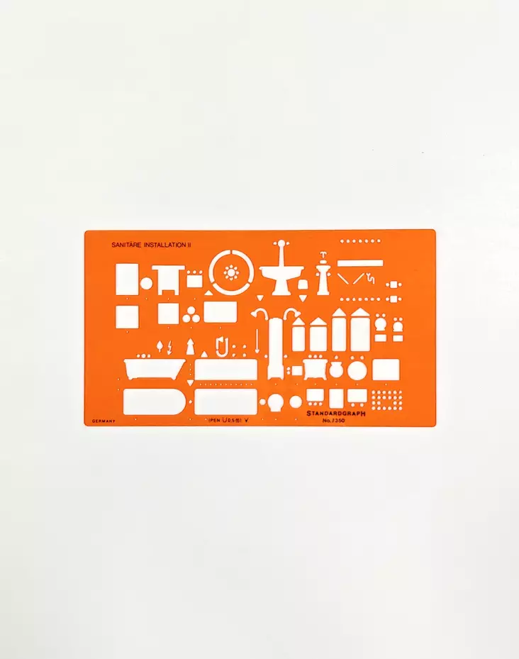 STANO SANITEETTIK. 1:50 lop - Mallineet, sabloonat - 016317350 - 1