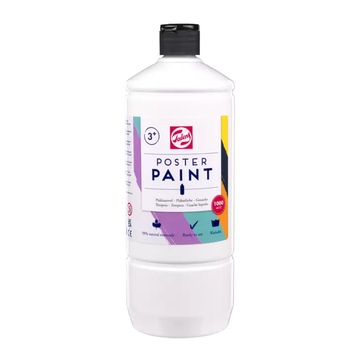 TALENS READY MIX 1L WHITE - Valmisvärit, Ready Mix - 003560100 - 1