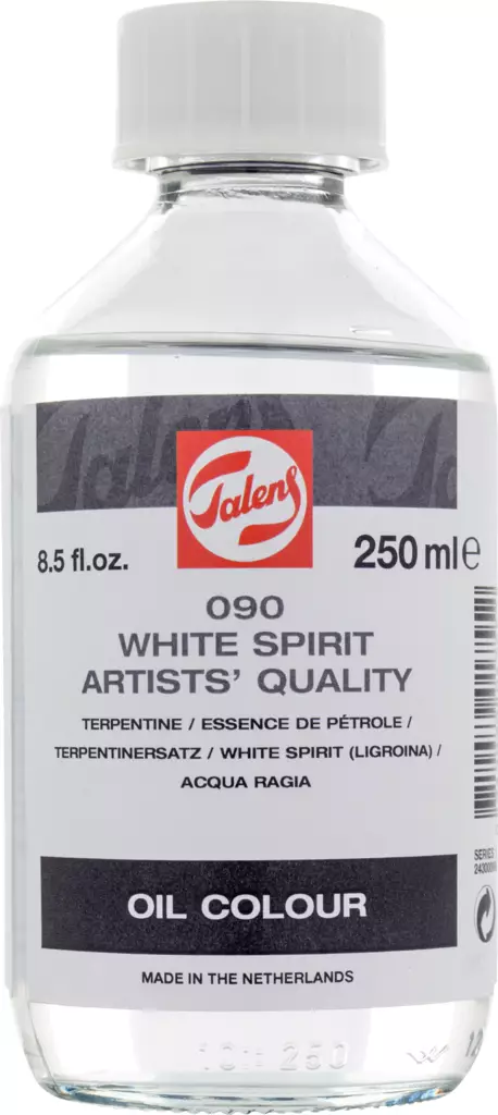 TALENS WHITE SPIRIT 090, 250ml AVSLUTAR - Färger och målningsmaterial - 002225090 - 1