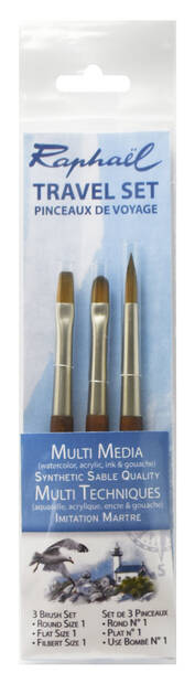 Raphael lyhytvartiset mukaan matkalle - Siveltimet, palettiveitset, paletit - 005885001 - 1