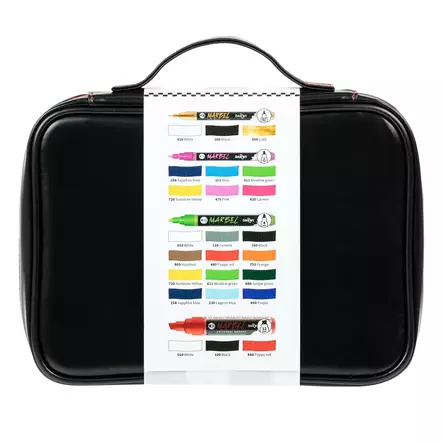 MARBEL BRIEFCASE 24 TÄYSI SALKKU - Akryltuscher - 028900901 - 2