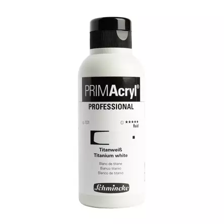 PRIMACRYL 250ML TITAANIVALK - Värit ja maalausaineet - 003004101 - 2