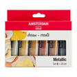 AAC SET 6x20ml METALLIC - Färger och målningsmaterial - 003154081 - 1