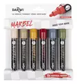 MARBEL SET 6 MARKERS 4MM NATURE - Akryylitussit - 028900201 - 1