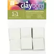 CLAYBORD 1x1" ART TILES 24kpl 2,5x2,5 cm - Ampersand - 006991011 - 1